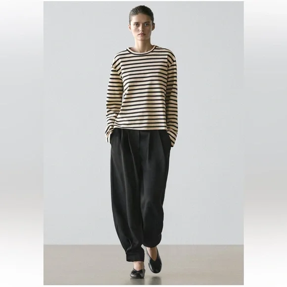 Black Harem Pants by Massimo Dutti,NWT - Picture 2 of 6